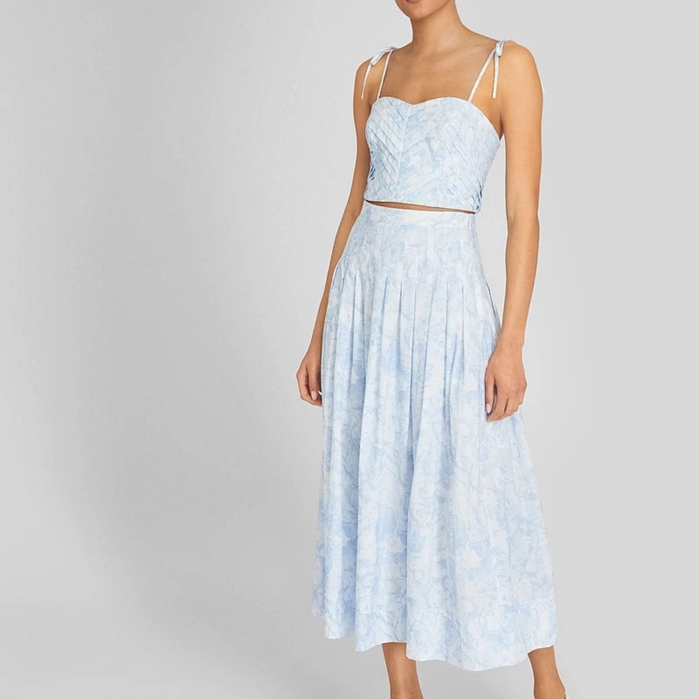 Club Monaco Chemise Pleat Detail Top - Picture 5 of 8